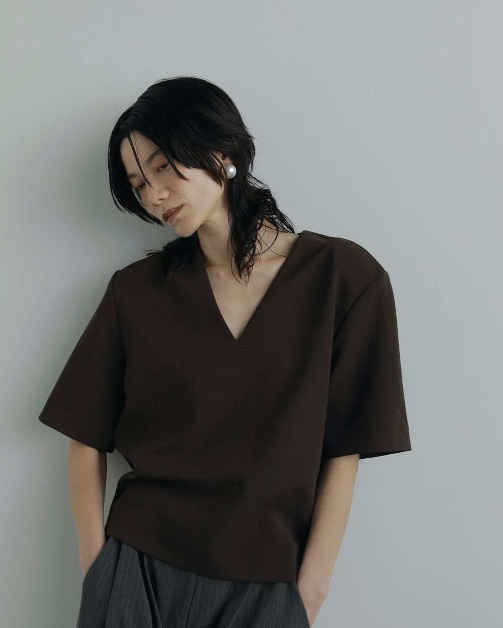 Big Pearl Earring Big Pearl Earring,ビッグパールイヤリング,62520911,アクセサリー,アクセ,イヤリング,パール,ànuke,アンヌーク,lifes,ライフズ,25aw