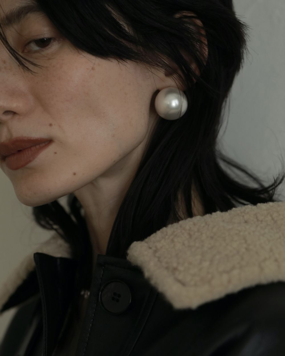 Big Pearl Earring Big Pearl Earring,ビッグパールイヤリング,62520911,アクセサリー,アクセ,イヤリング,パール,ànuke,アンヌーク,lifes,ライフズ,25aw