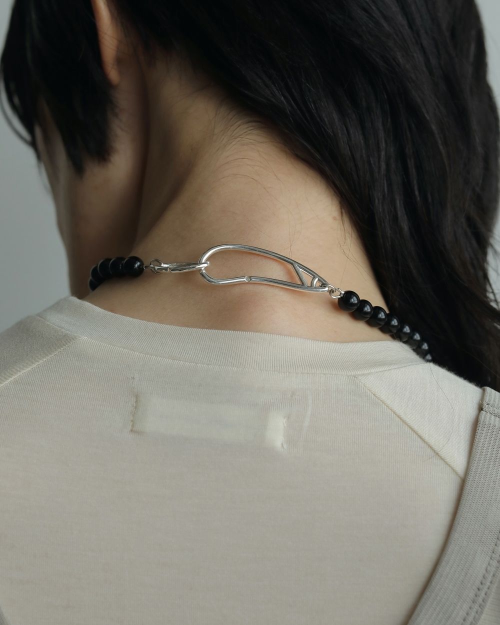 新品 anuke Volume Blackball Necklace ànuke online store（アンヌーク） / Volume Blackball