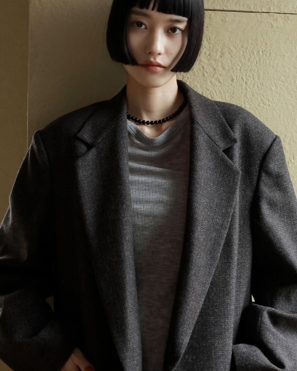 新品 anuke Volume Blackball Necklace ànuke online store（アンヌーク） / Volume Blackball