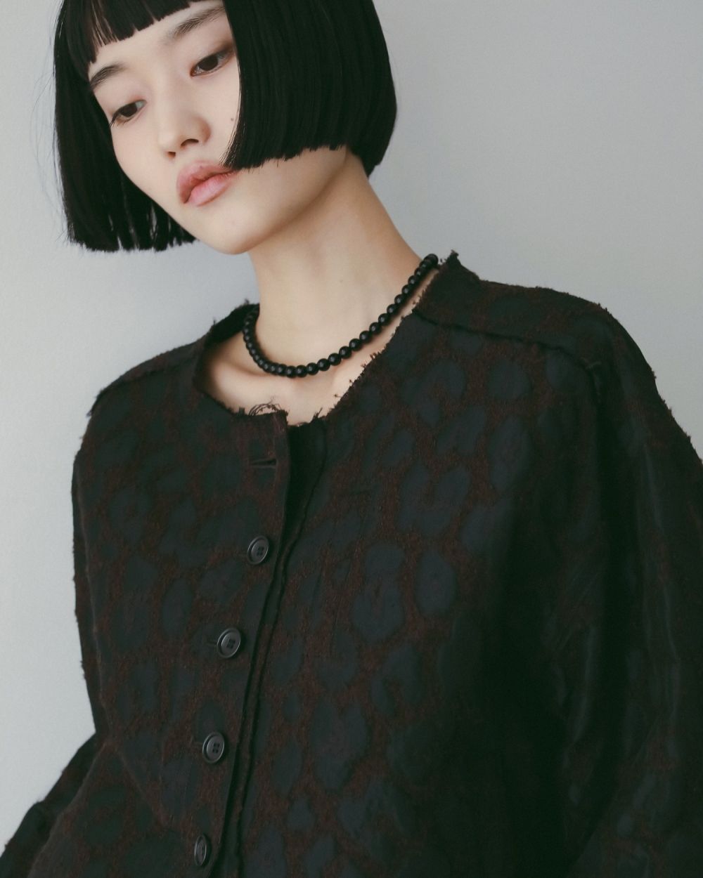 新品 anuke Volume Blackball Necklace ànuke online store（アンヌーク） / Volume Blackball