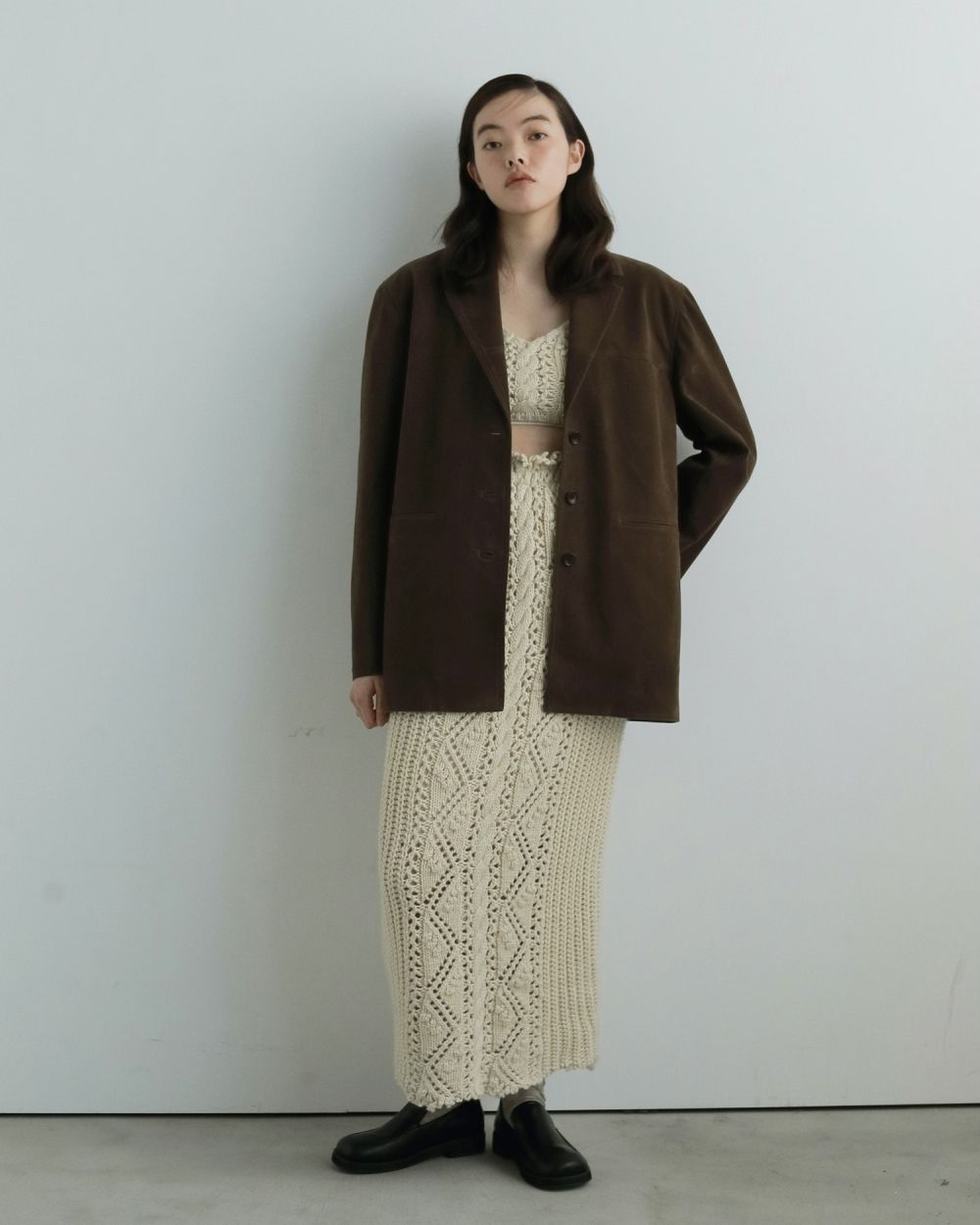 Ecoleather Loafers Ecoleather Loafers,エコレザーローファー,62521005,靴,ローファー,シューズ,合皮,ànuke,アンヌーク,lifes,ライフズ,25aw