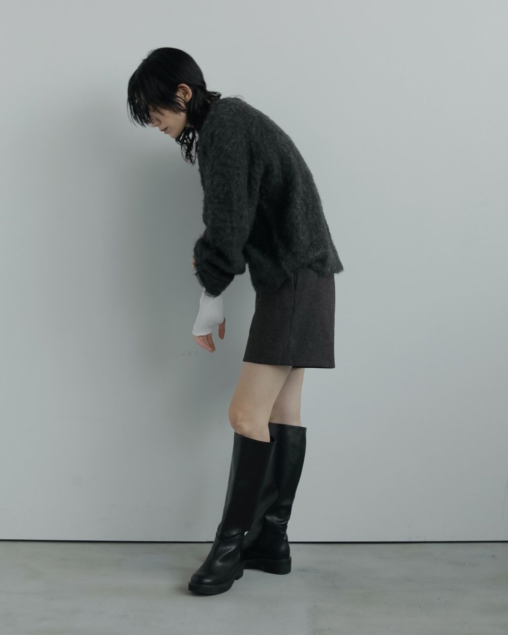 anuke アンヌーク　Ecoleather Long Boots ànuke online store（アンヌーク） / Ecoleather Long