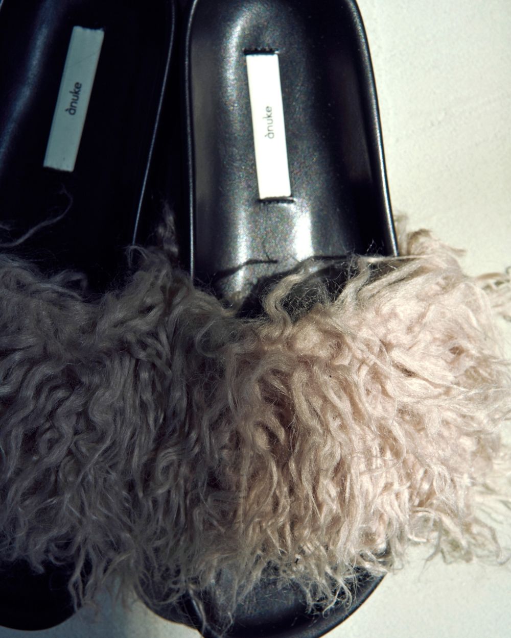 Eco Fur Sandals Eco Fur Sandals,エコ ファー サンダル,62521008,サンダル,シューズ,靴,ボリュームサンダル,エコファー,ànuke,アンヌーク,lifes,ライフズ,25aw