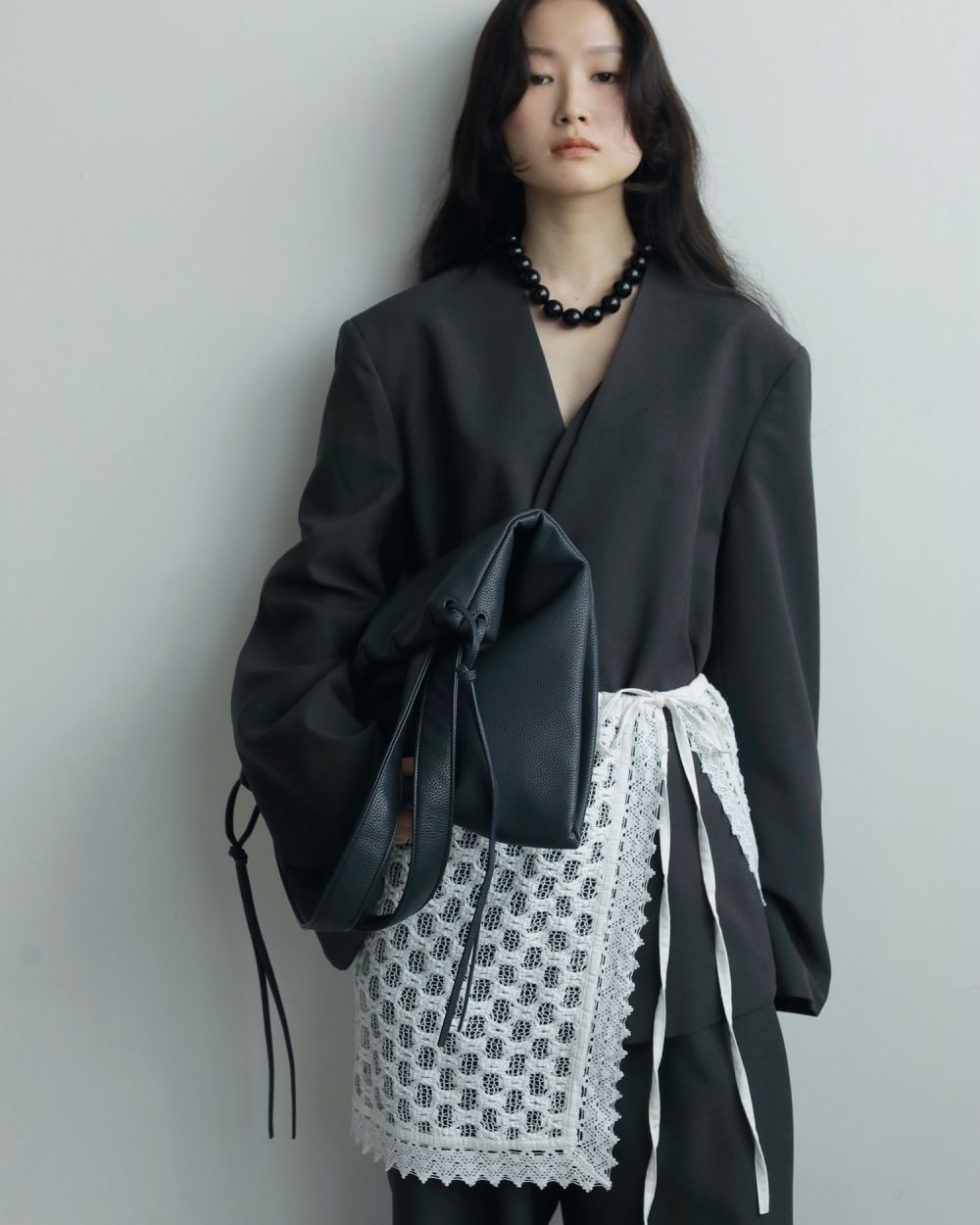 Soft Ecoleather Tote Soft Ecoleather Tote,ソフト エコレザー トート,62521009,バッグ,バック,BAG,小物,グッズ,トートバッグ,トート,ànuke,アンヌーク,lifes,ライフズ,25aw