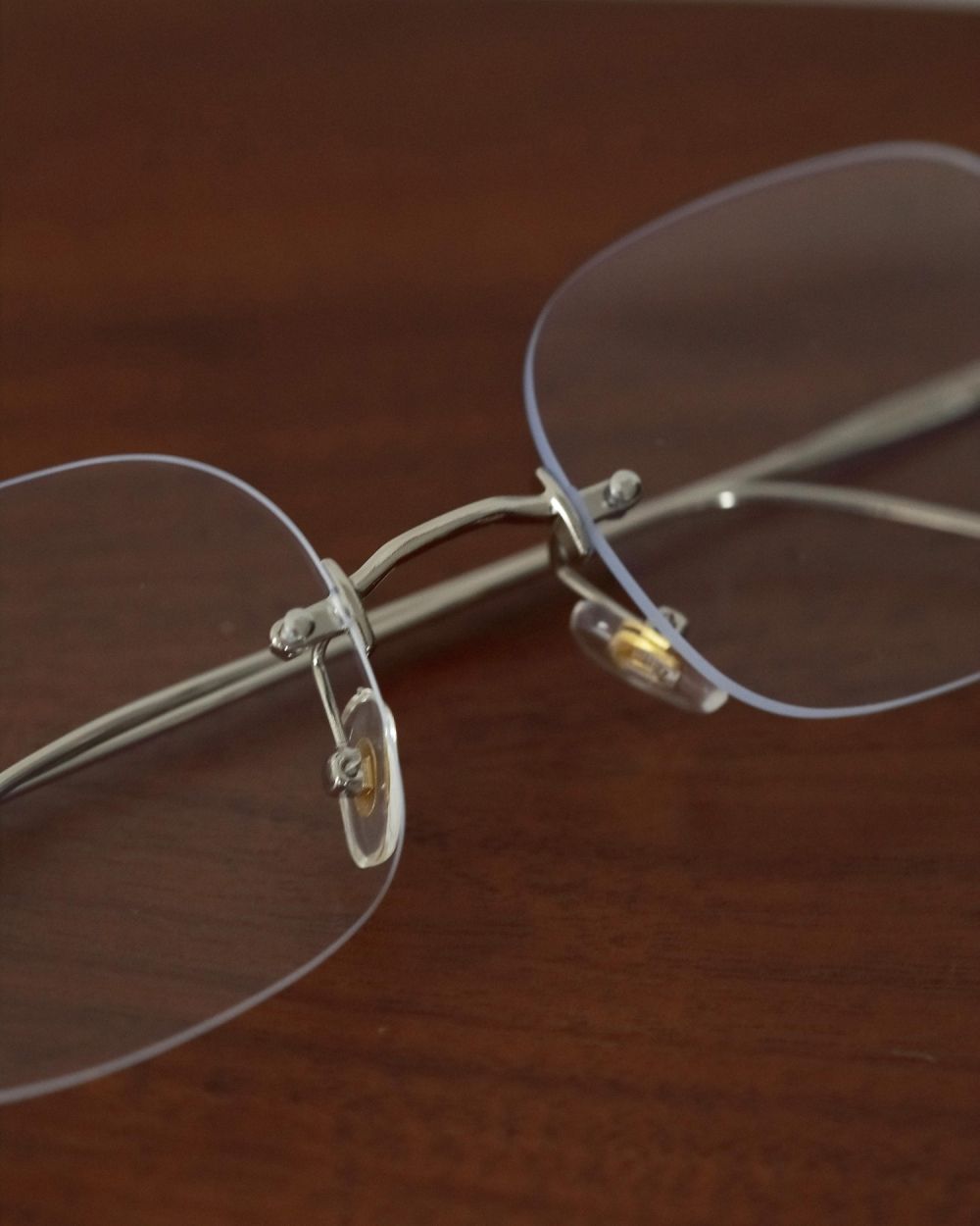 Rimless Glass Rimless Glass,リムレス グラス,62521019,眼鏡,クリア眼鏡,サングラス,クリア,ànuke,アンヌーク,lifes,ライフズ,25aw