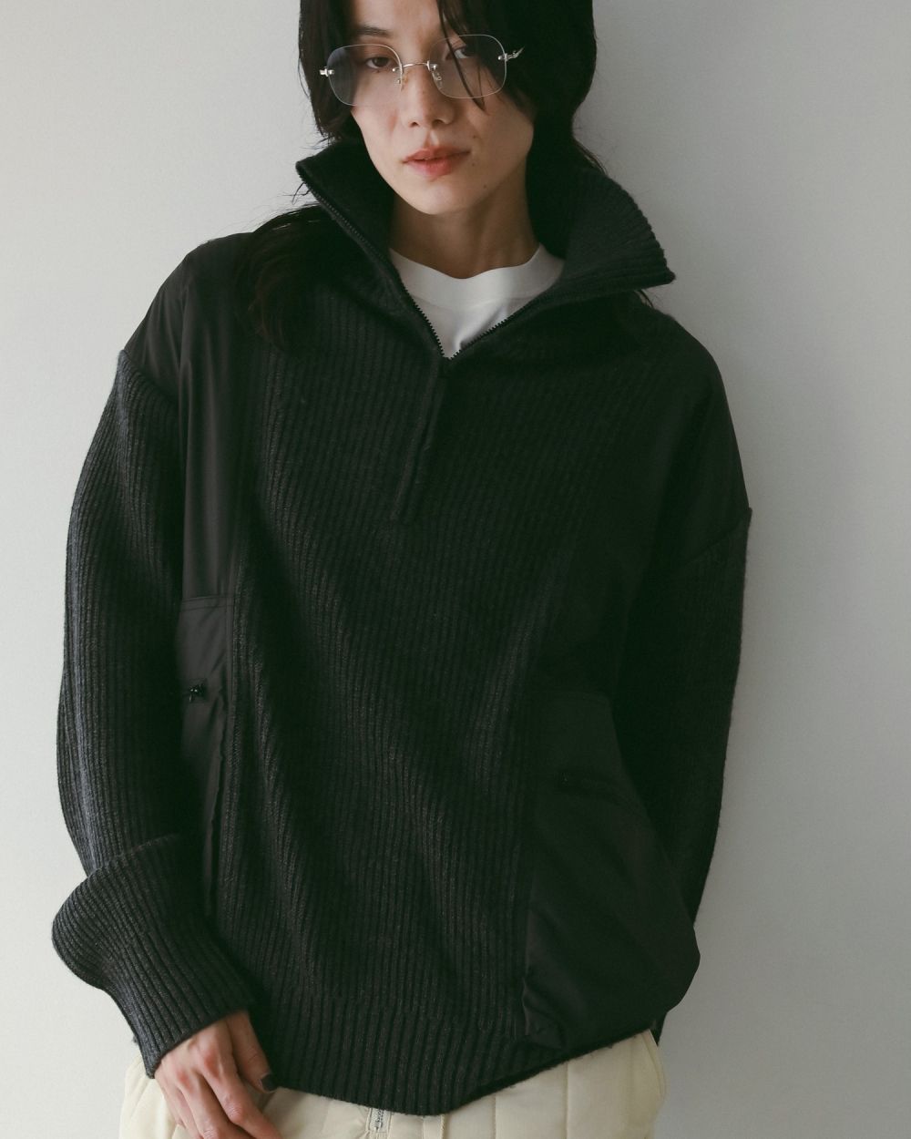 Rimless Glass Rimless Glass,リムレス グラス,62521019,眼鏡,クリア眼鏡,サングラス,クリア,ànuke,アンヌーク,lifes,ライフズ,25aw