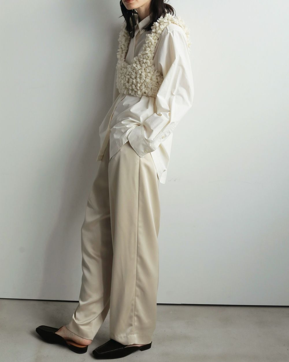 Velour Slide Shoes Velour Slide Shoes,ベロア スライド シューズ,62521020,靴,シューズ,ベロア素材,ànuke,アンヌーク,lifes,ライフズ,25aw