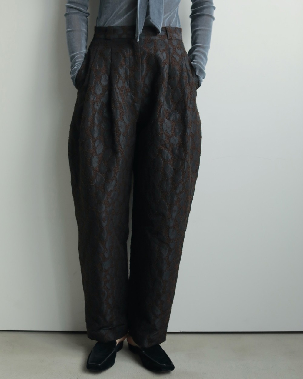 Velour Slide Shoes Velour Slide Shoes,ベロア スライド シューズ,62521020,靴,シューズ,ベロア素材,ànuke,アンヌーク,lifes,ライフズ,25aw