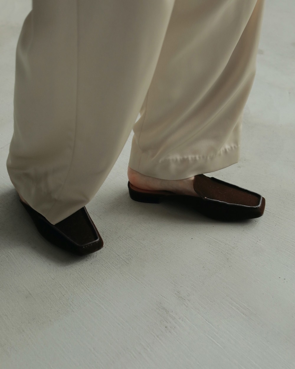 Velour Slide Shoes Velour Slide Shoes,ベロア スライド シューズ,62521020,靴,シューズ,ベロア素材,ànuke,アンヌーク,lifes,ライフズ,25aw