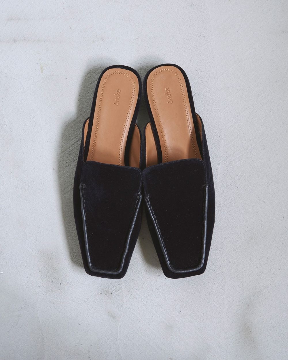 Velour Slide Shoes Velour Slide Shoes,ベロア スライド シューズ,62521020,靴,シューズ,ベロア素材,ànuke,アンヌーク,lifes,ライフズ,25aw