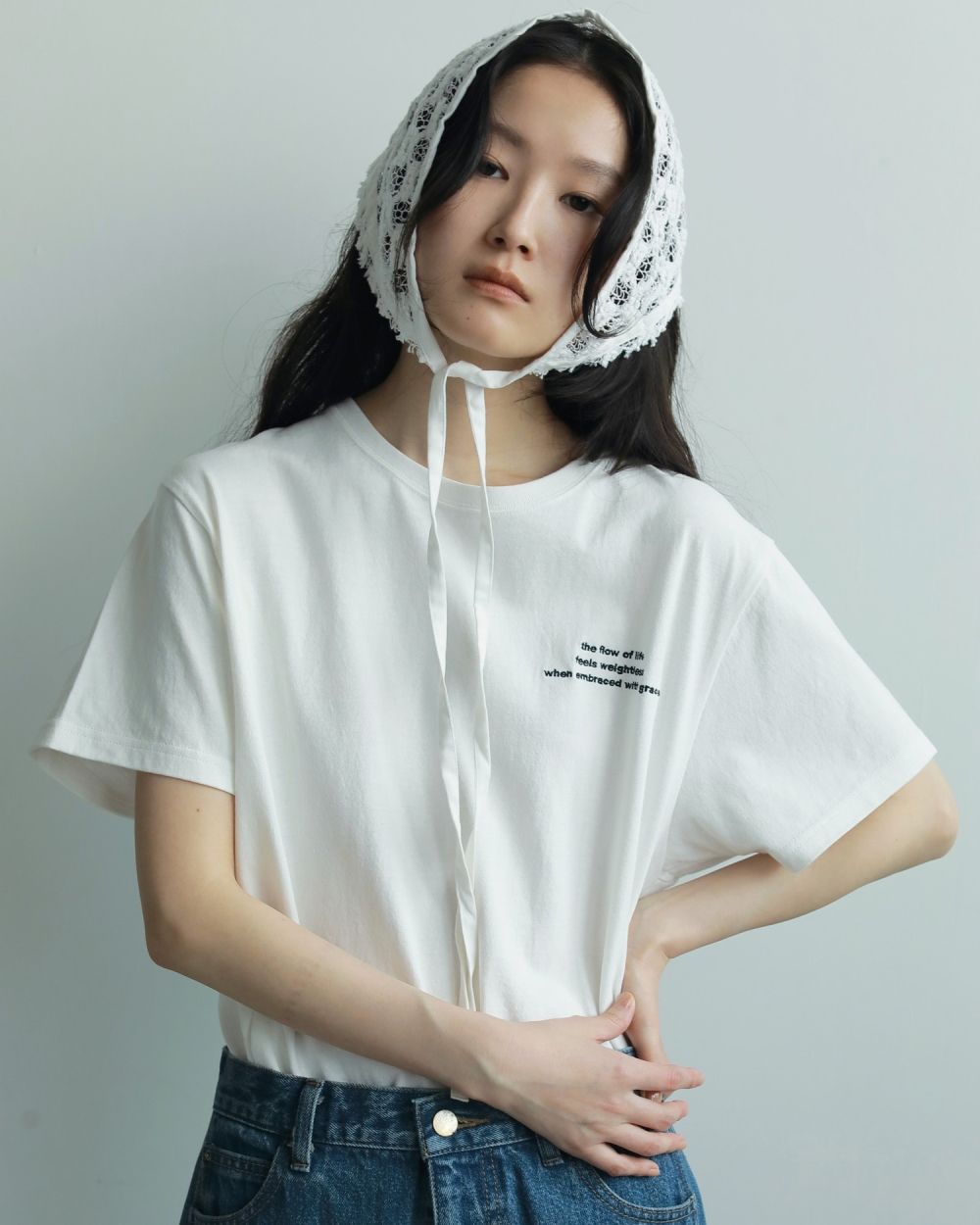 Lace Babushka Lace Babushka,レース バブーシュカ,62521022,ヘッドウェア,レース素材,ànuke,アンヌーク,lifes,ライフズ,25aw