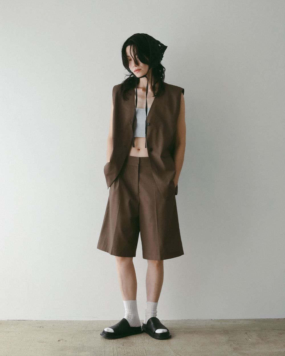 Lace Babushka Lace Babushka,レース バブーシュカ,62521022,ヘッドウェア,レース素材,ànuke,アンヌーク,lifes,ライフズ,25aw