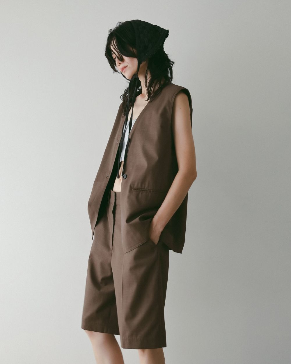 Lace Babushka Lace Babushka,レース バブーシュカ,62521022,ヘッドウェア,レース素材,ànuke,アンヌーク,lifes,ライフズ,25aw