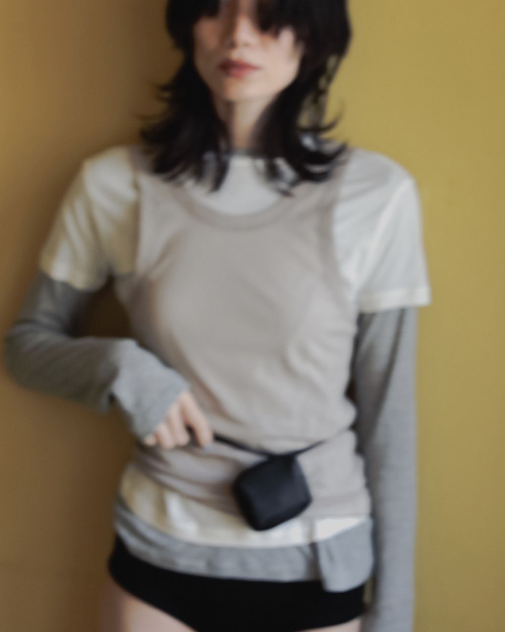 Ecoleather Waist Pouch Ecoleather Waist Pouch,エコレザーウエストポーチ,62521023,ポーチ,ウエストポーチ,BAG,小物,ànuke,アンヌーク,lifes,ライフズ,25aw