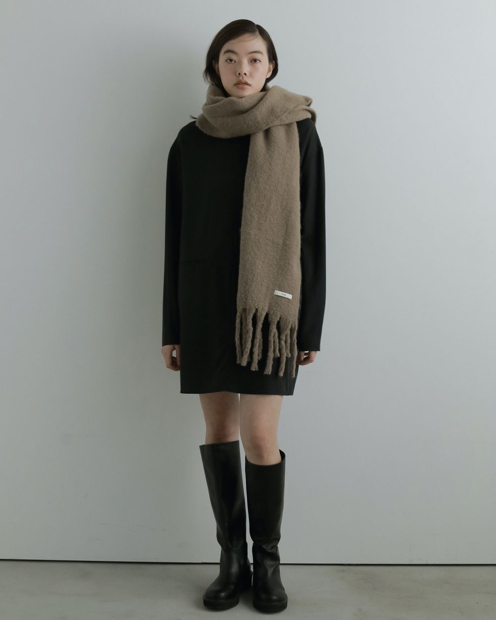 Soft Fringe Stole Soft Fringe Stole,ソフトフリンジストール,62521026,ストール,フリンジストール,マフラー,小物,グッズ,ànuke,アンヌーク,lifes,ライフズ,25aw