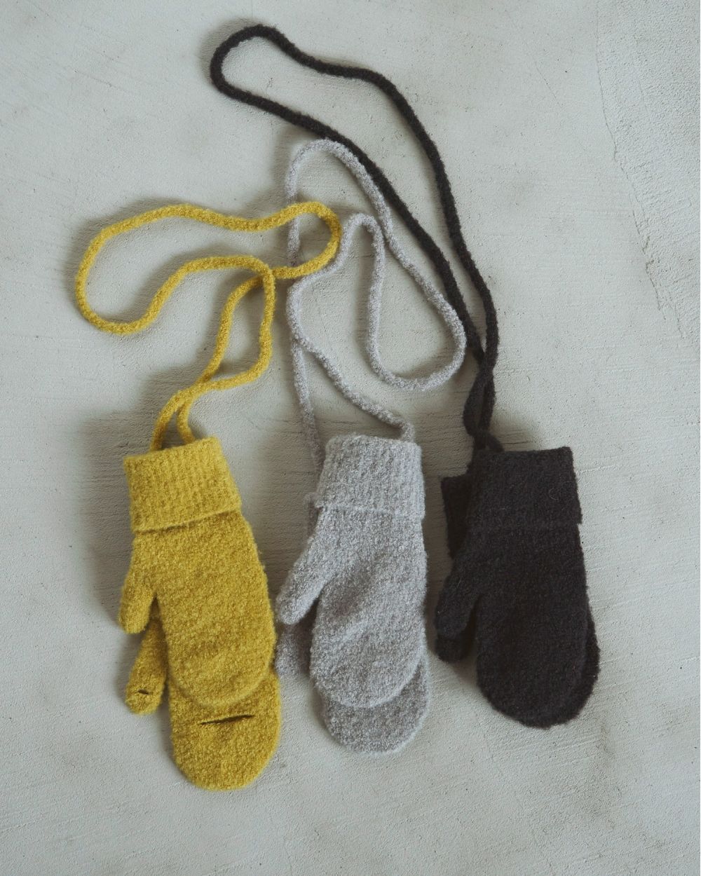 Boucle Knit Mittens Boucle Knit Mittens,ブークレニットミトン,62521027,手袋,ニット,小物,ànuke,アンヌーク,lifes,ライフズ,25aw