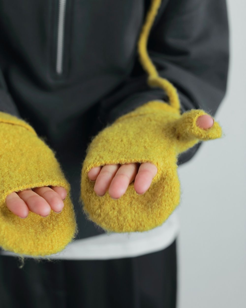 Boucle Knit Mittens Boucle Knit Mittens,ブークレニットミトン,62521027,手袋,ニット,小物,ànuke,アンヌーク,lifes,ライフズ,25aw