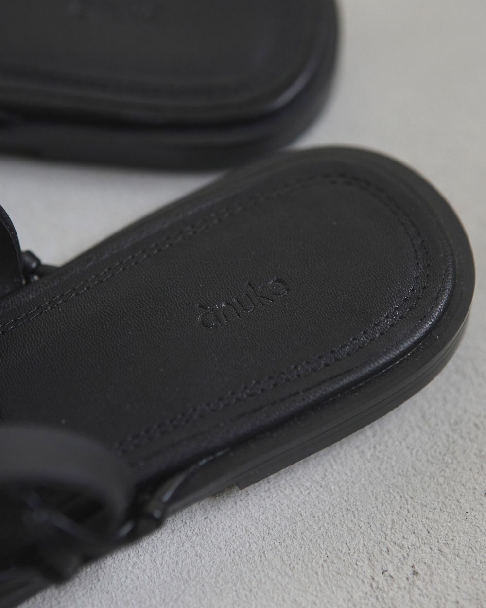 アンヌーク anuke 2025 メッシュサンダル　ブラック38 ànuke online store（アンヌーク） / Braid Flat ShoesBraid