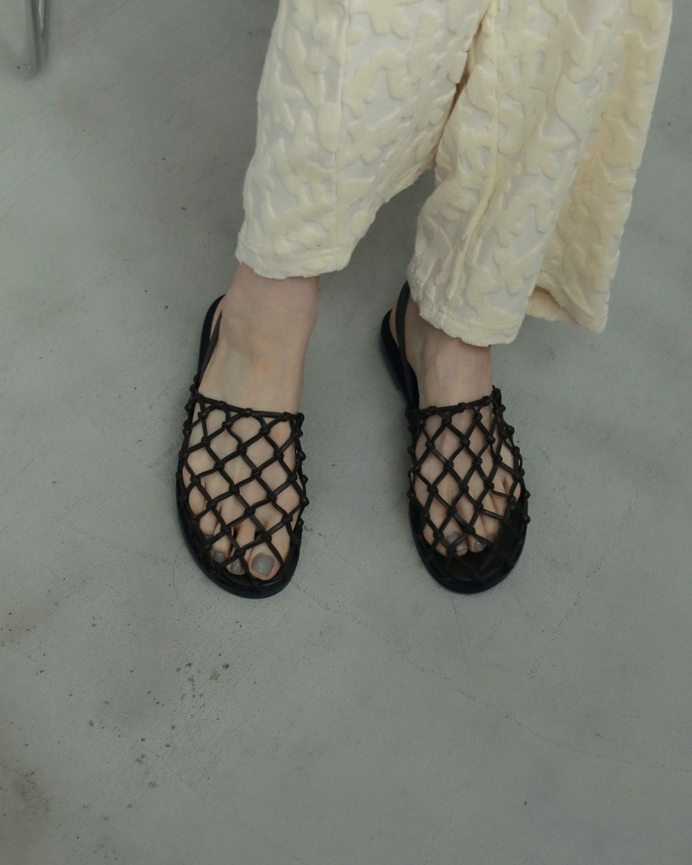 ànuke online store（アンヌーク） / Braid Flat ShoesBraid