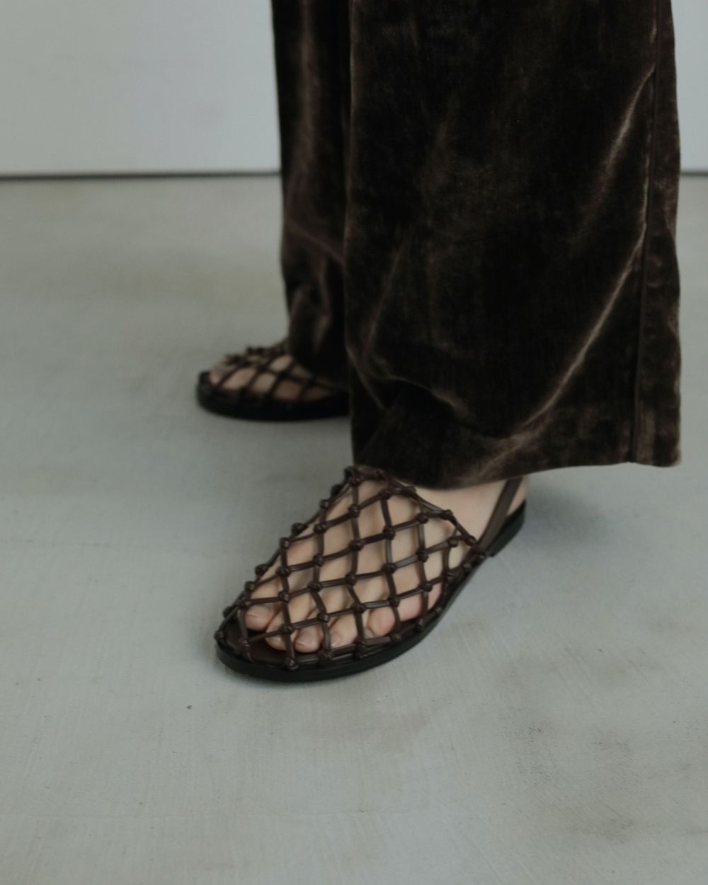 ànuke online store（アンヌーク） / Braid Flat ShoesBraid