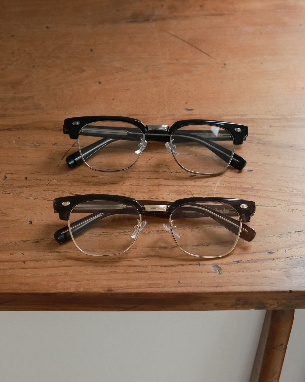 Sirmont Glasses Sirmont Glasses,サーモント グラシーズ,62521029,眼鏡,クリア眼鏡,サングラス,リム,ハーフリム,グッズ,アイウェア,ànuke,アンヌーク,lifes,ライフズ,25aw