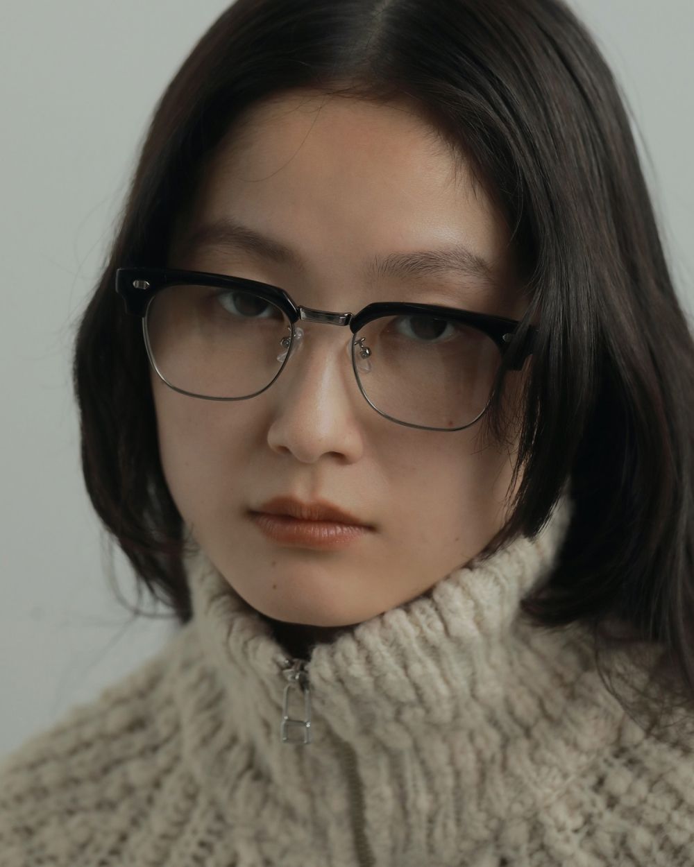 Sirmont Glasses Sirmont Glasses,サーモント グラシーズ,62521029,眼鏡,クリア眼鏡,サングラス,リム,ハーフリム,グッズ,アイウェア,ànuke,アンヌーク,lifes,ライフズ,25aw