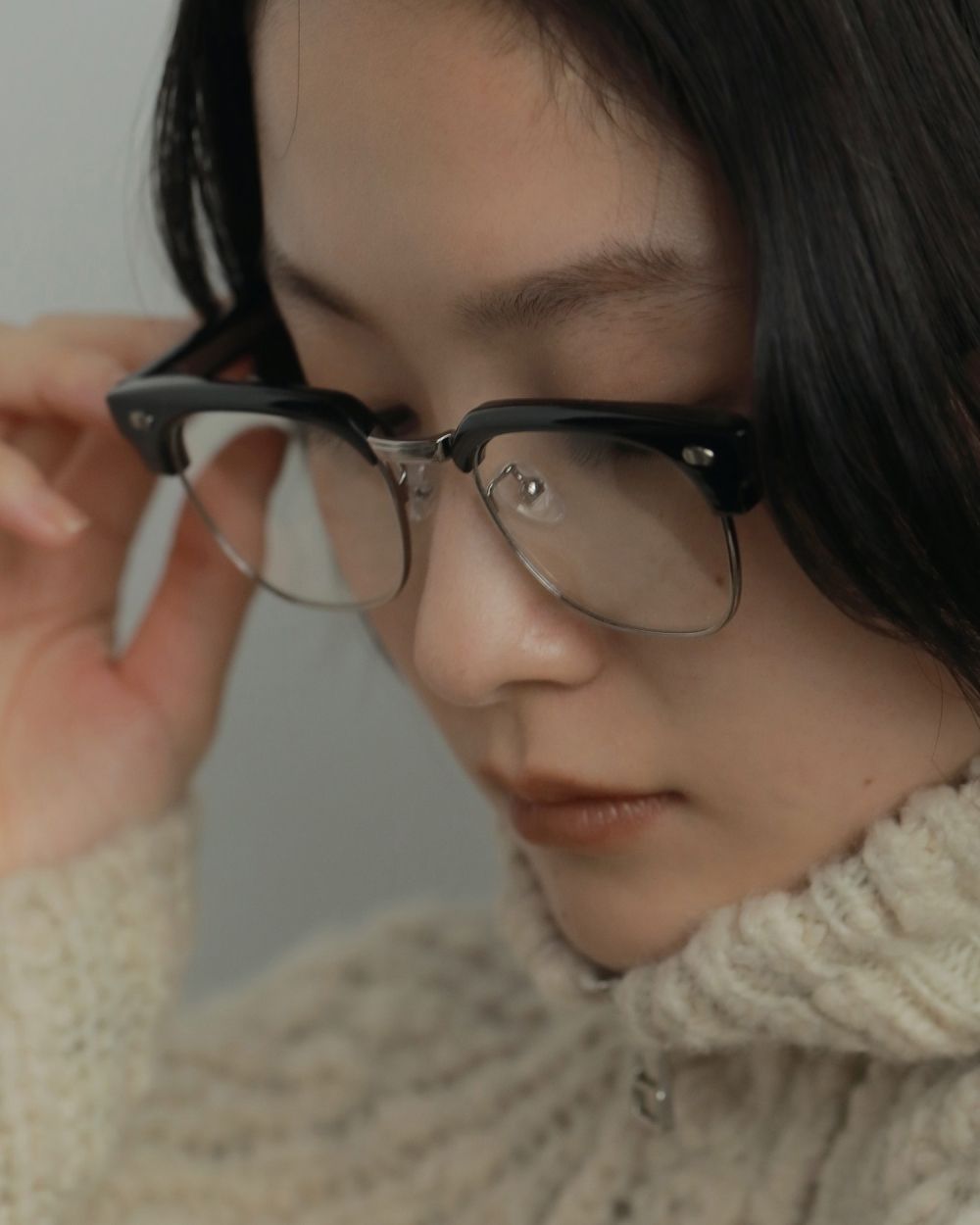 Sirmont Glasses Sirmont Glasses,サーモント グラシーズ,62521029,眼鏡,クリア眼鏡,サングラス,リム,ハーフリム,グッズ,アイウェア,ànuke,アンヌーク,lifes,ライフズ,25aw