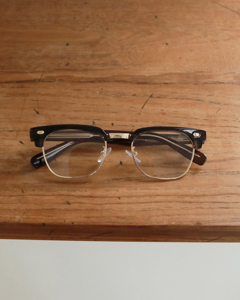 Sirmont Glasses Sirmont Glasses,サーモント グラシーズ,62521029,眼鏡,クリア眼鏡,サングラス,リム,ハーフリム,グッズ,アイウェア,ànuke,アンヌーク,lifes,ライフズ,25aw