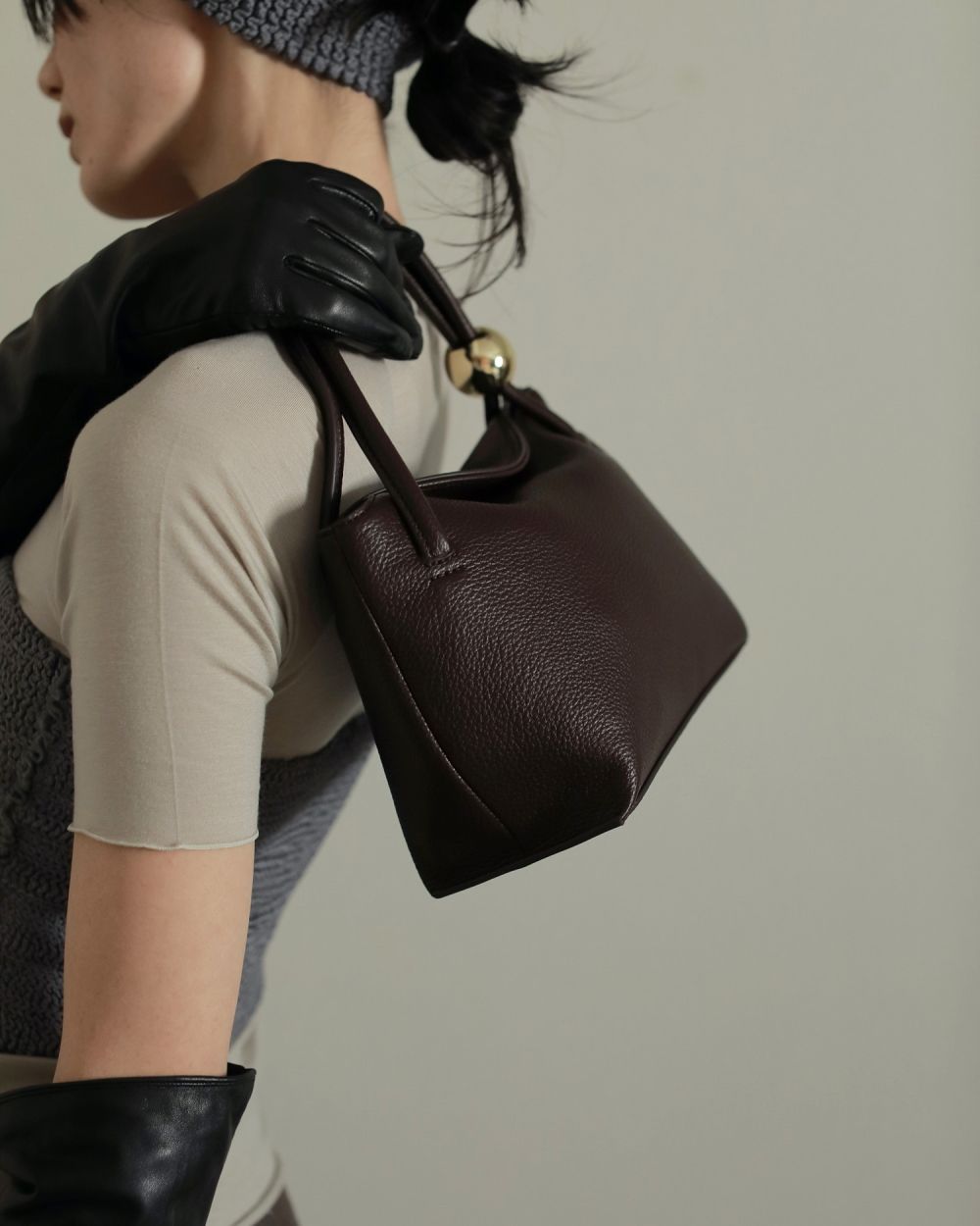 Volume Ball Bag Volume Ball Bag,ボリューム ボール バッグ,62521032,バッグ,バック,BAG,小物,ミニバッグ,ànuke,アンヌーク,lifes,ライフズ,25aw