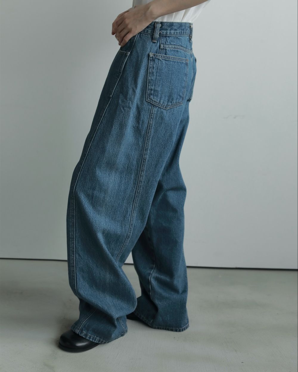 Panel Loose Denim Panel Loose Denim,パネル ルーズ デニム,62521402,デニム,ボトム,パンツ,ワイドデニム,ànuke,アンヌーク,lifes,ライフズ,25aw