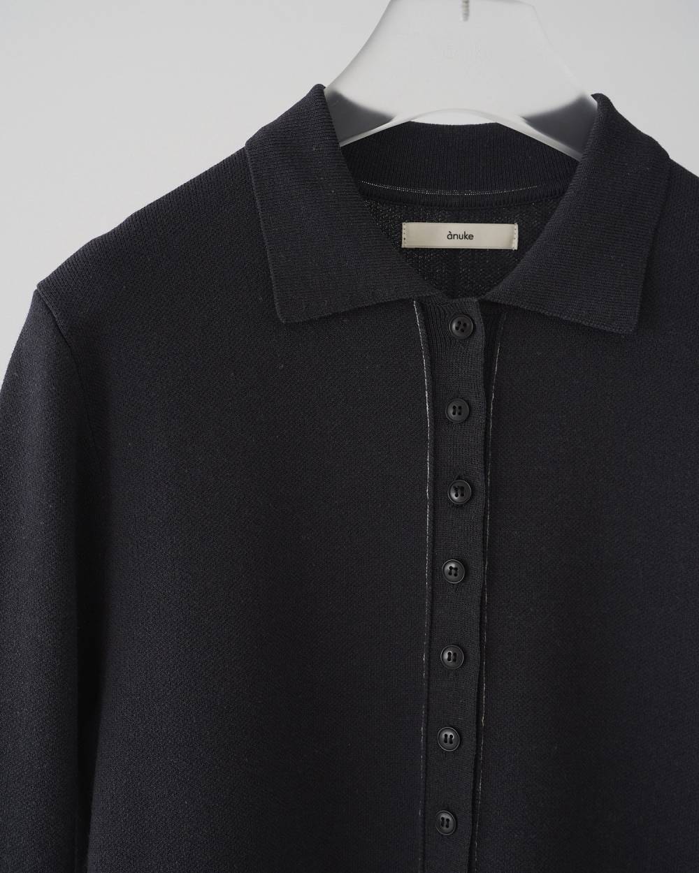 Knit Polo Onepiece Knit Polo Onepiece(ニット ポロ ワンピース,62610301,ワンピース,ワンピ,ニットワンピ,ドレス,ànuke,アンヌーク,lifes,ライフズ,26ss