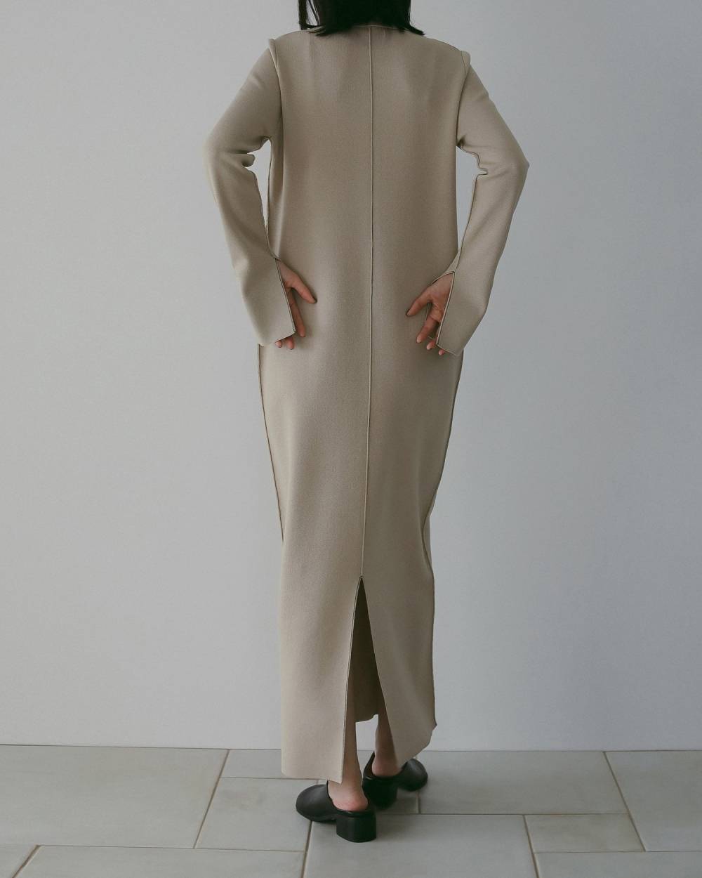 Knit Polo Onepiece Knit Polo Onepiece(ニット ポロ ワンピース,62610301,ワンピース,ワンピ,ニットワンピ,ドレス,ànuke,アンヌーク,lifes,ライフズ,26ss