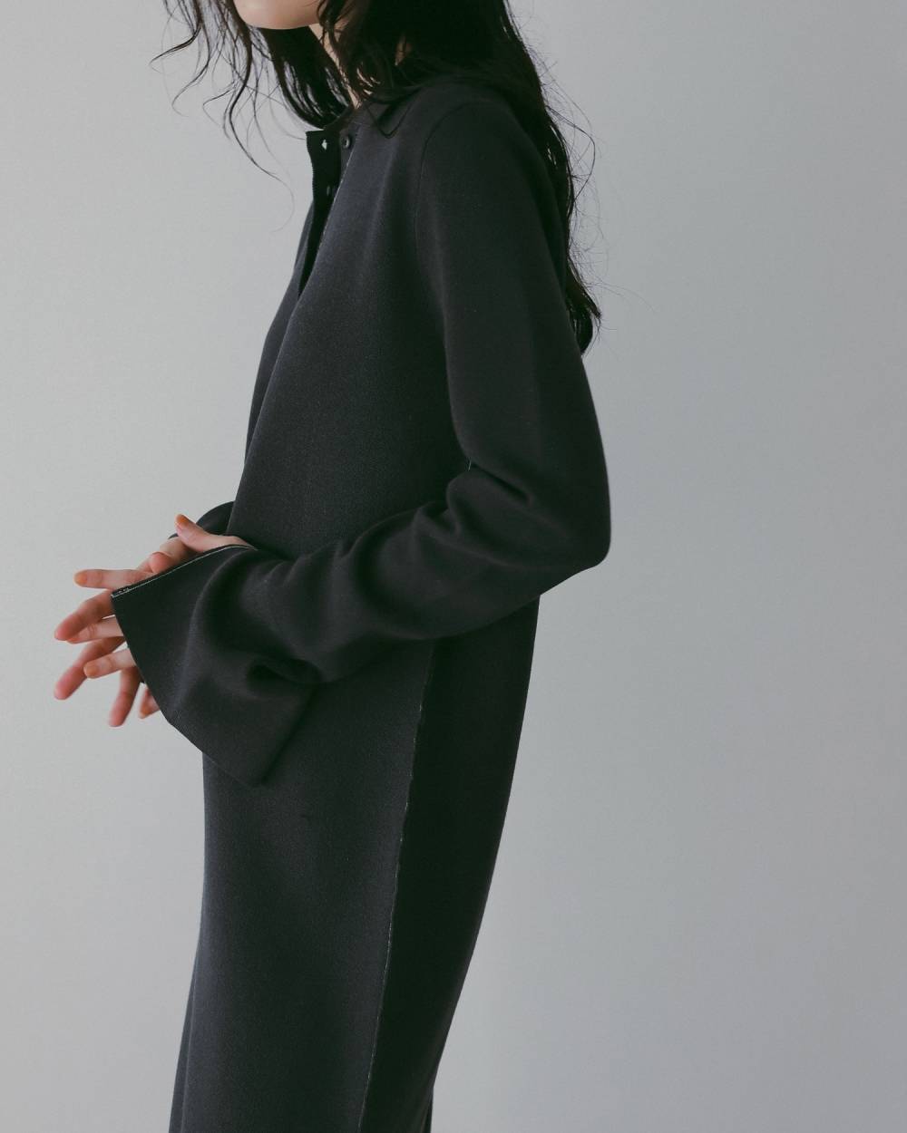 Knit Polo Onepiece Knit Polo Onepiece(ニット ポロ ワンピース,62610301,ワンピース,ワンピ,ニットワンピ,ドレス,ànuke,アンヌーク,lifes,ライフズ,26ss