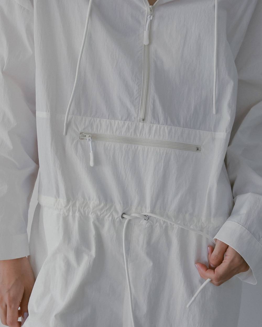 Nylon Zip Combinaison Nylon Zip Combinaison,ナイロン ジップ コンビネゾン,62610307,コンビネゾン,サロペット,オールインワン,ànuke,アンヌーク,lifes,ライフズ,26ss