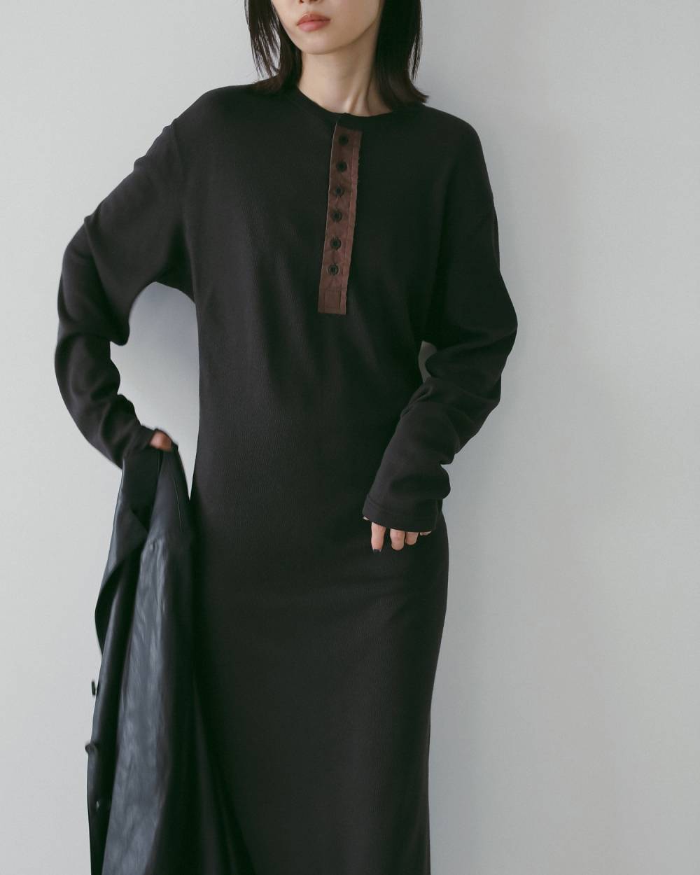 Thermal 2way Onepiece 62610315,Thermal 2way Onepiece(サーマル 2way ワンピース,62610315,ワンピース,ワンピ,ドレス,カジュアル,2way,ànuke,アンヌーク,lifes,ライフズ,26ss