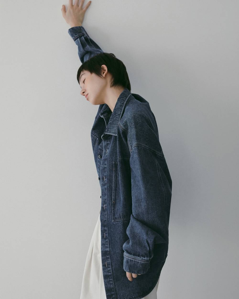 Denim Over Shirts Denim Over Shirts,デニム オーバー シャツ,62610403,トップス,シャツ,オーバーサイズ,羽織,アウター,デニム,ànuke,アンヌーク,lifes,ライフズ,26ss