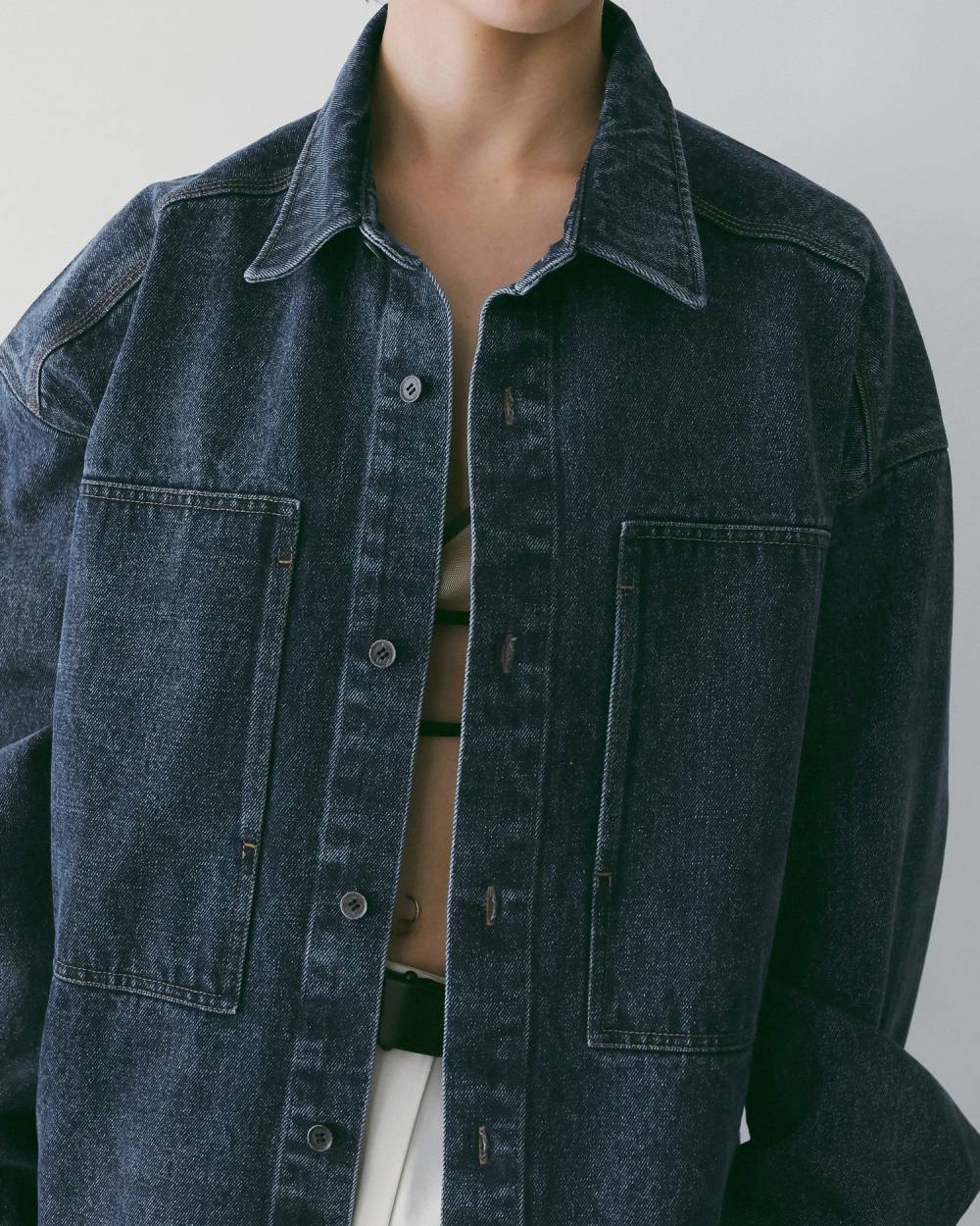 Denim Over Shirts Denim Over Shirts,デニム オーバー シャツ,62610403,トップス,シャツ,オーバーサイズ,羽織,アウター,デニム,ànuke,アンヌーク,lifes,ライフズ,26ss