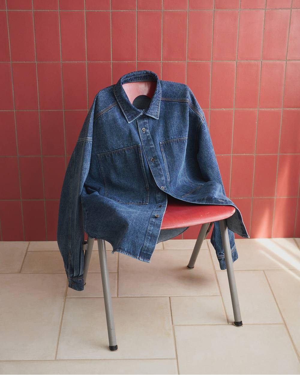 Denim Over Shirts Denim Over Shirts,デニム オーバー シャツ,62610403,トップス,シャツ,オーバーサイズ,羽織,アウター,デニム,ànuke,アンヌーク,lifes,ライフズ,26ss