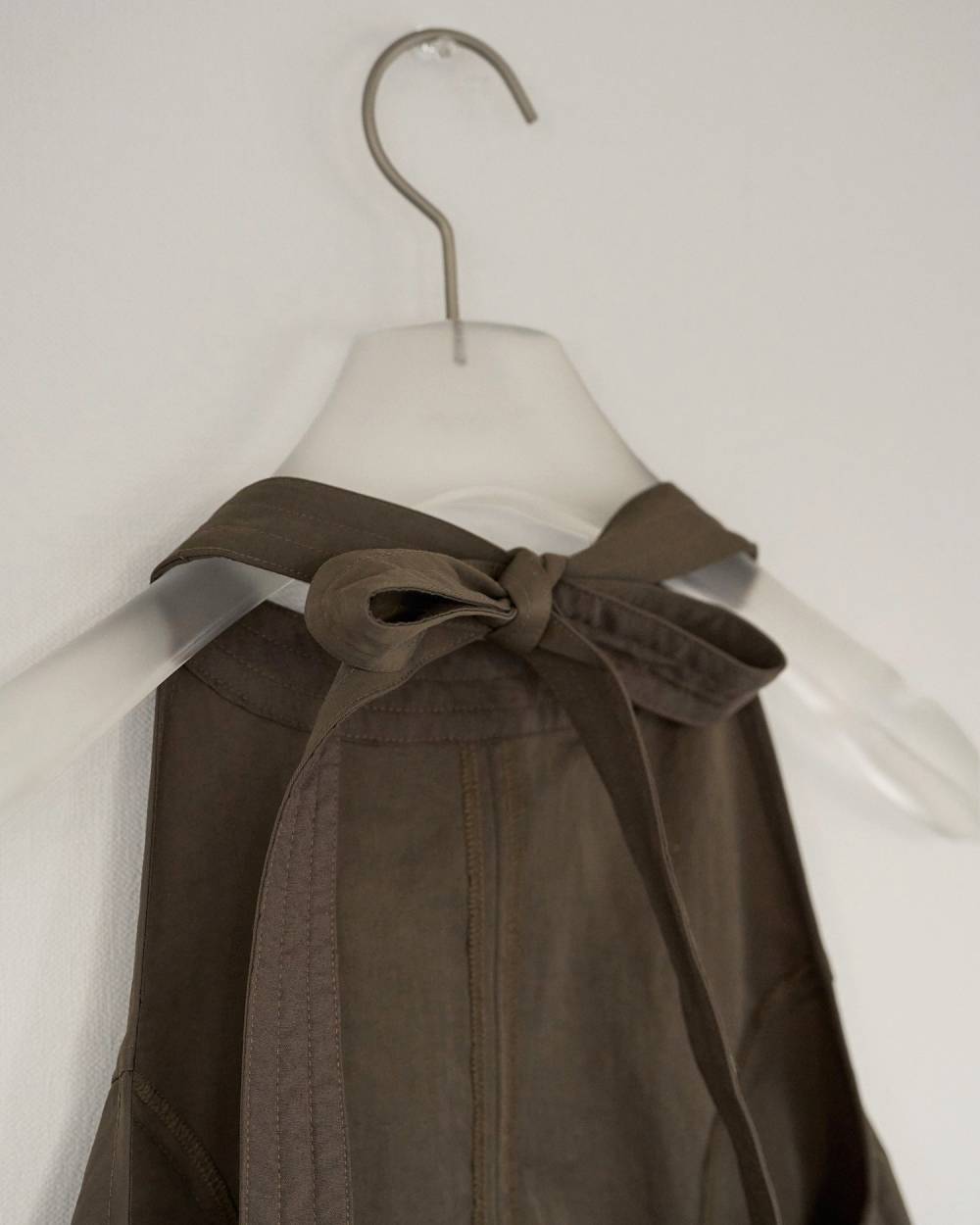 Ribbon Peplum Tops Ribbon Peplum Tops,リボン ペプラム トップス,62610427,トップス,ナイロン素材,ペプラム,ànuke,アンヌーク,lifes,ライフズ,26ss,26fall,26aw