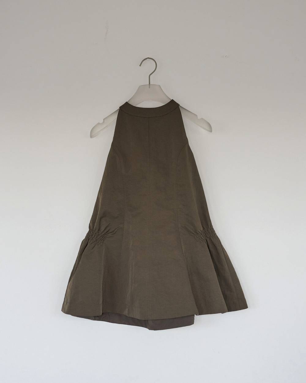 Ribbon Peplum Tops Ribbon Peplum Tops,リボン ペプラム トップス,62610427,トップス,ナイロン素材,ペプラム,ànuke,アンヌーク,lifes,ライフズ,26ss,26fall,26aw