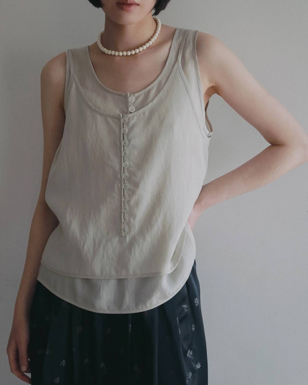 Camisole Layered Tanktop Camisole Layered Tanktop,キャミソール レイヤード タンクトップ,62610428,トップス,キャミ,キャミソール,タンク,タンクトップ,ànuke,アンヌーク,lifes,ライフズ,26ss,26fall,26aw