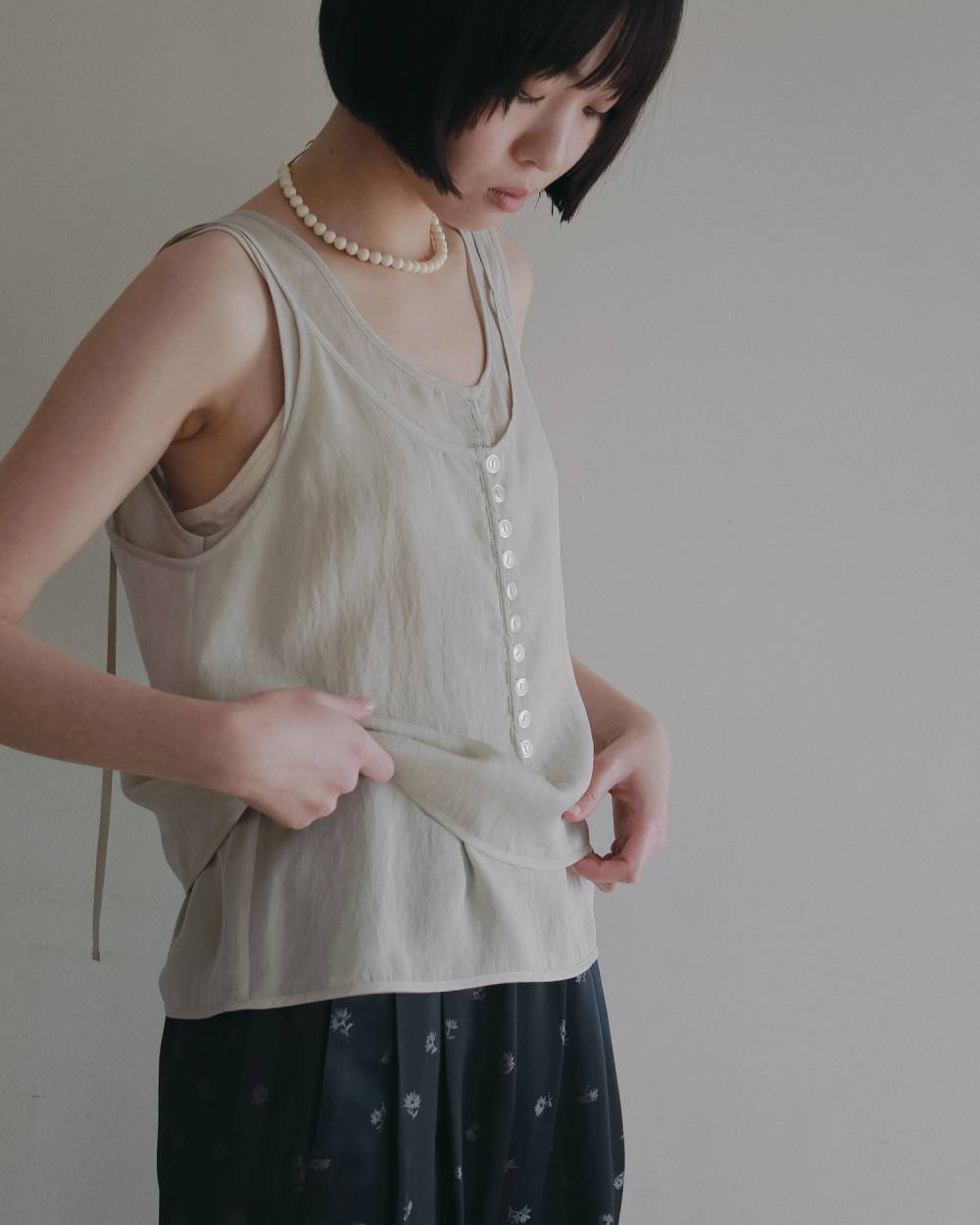 Camisole Layered Tanktop Camisole Layered Tanktop,キャミソール レイヤード タンクトップ,62610428,トップス,キャミ,キャミソール,タンク,タンクトップ,ànuke,アンヌーク,lifes,ライフズ,26ss,26fall,26aw