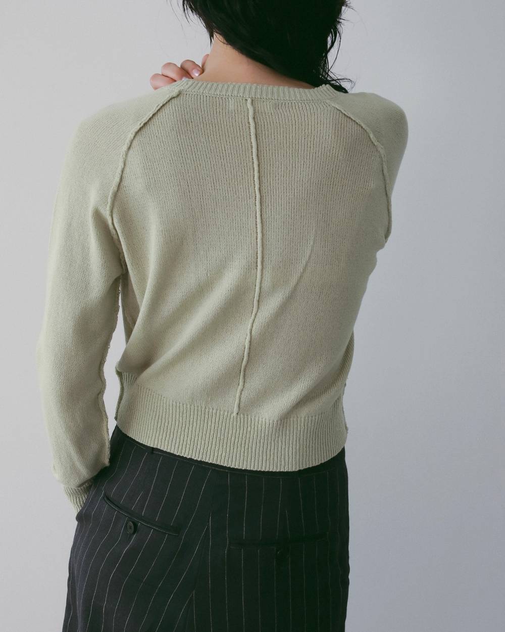 Raglan Crewneck Knit Raglan Crewneck Knit,ラグラン クルーネック ニット,62610517,トップス,ニット,ànuke,アンヌーク,lifes,ライフズ,26ss