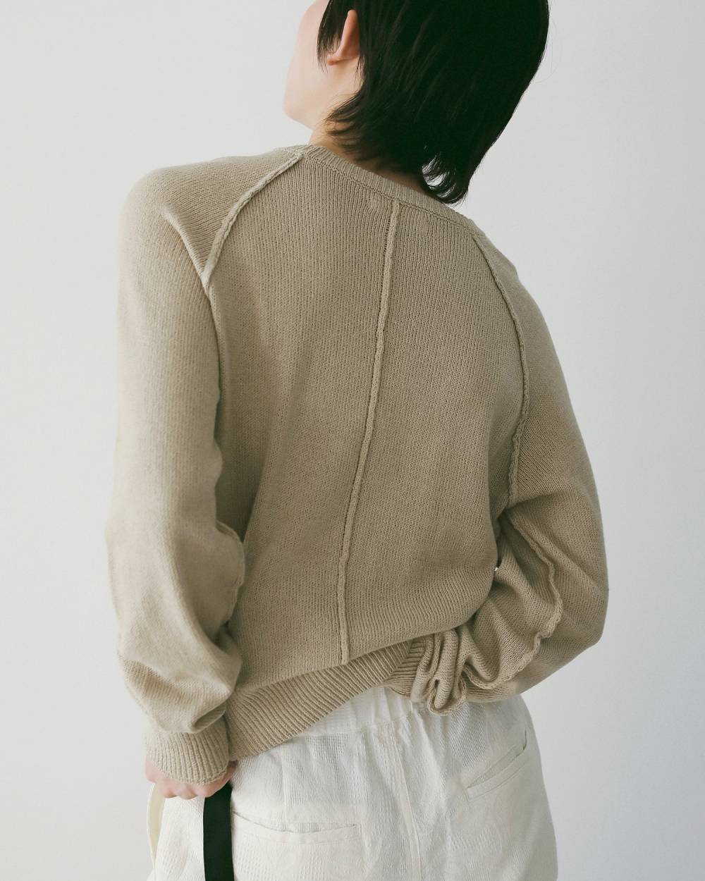 Raglan Crewneck Knit Raglan Crewneck Knit,ラグラン クルーネック ニット,62610517,トップス,ニット,ànuke,アンヌーク,lifes,ライフズ,26ss