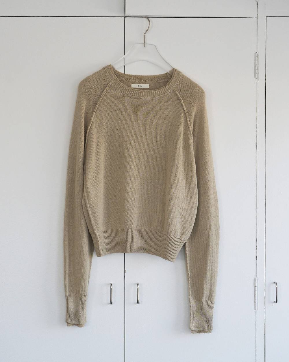 Raglan Crewneck Knit Raglan Crewneck Knit,ラグラン クルーネック ニット,62610517,トップス,ニット,ànuke,アンヌーク,lifes,ライフズ,26ss