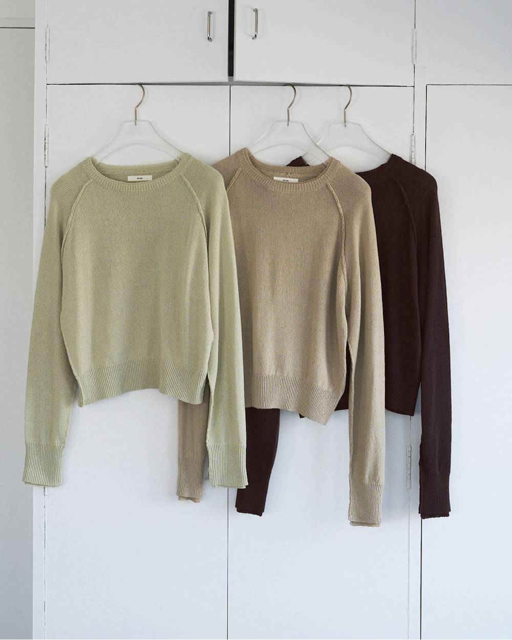Raglan Crewneck Knit Raglan Crewneck Knit,ラグラン クルーネック ニット,62610517,トップス,ニット,ànuke,アンヌーク,lifes,ライフズ,26ss