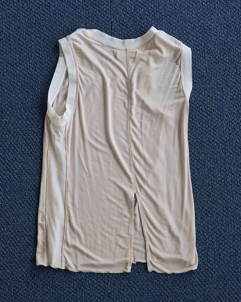 Bicolor Tank Top Bicolor Tank Top,バイカラー タンク トップ,62610607,トップス,タンクトップ,タンク,ノースリーブ,ノースリ,ànuke,アンヌーク,lifes,ライフズ,26ss,26fall,26aw