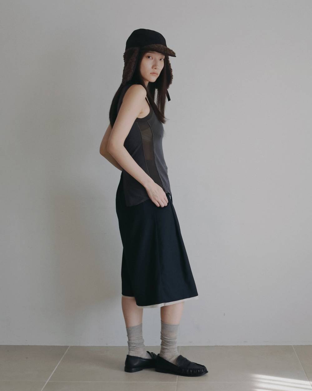 Bicolor Tank Top Bicolor Tank Top,バイカラー タンク トップ,62610607,トップス,タンクトップ,タンク,ノースリーブ,ノースリ,ànuke,アンヌーク,lifes,ライフズ,26ss,26fall,26aw