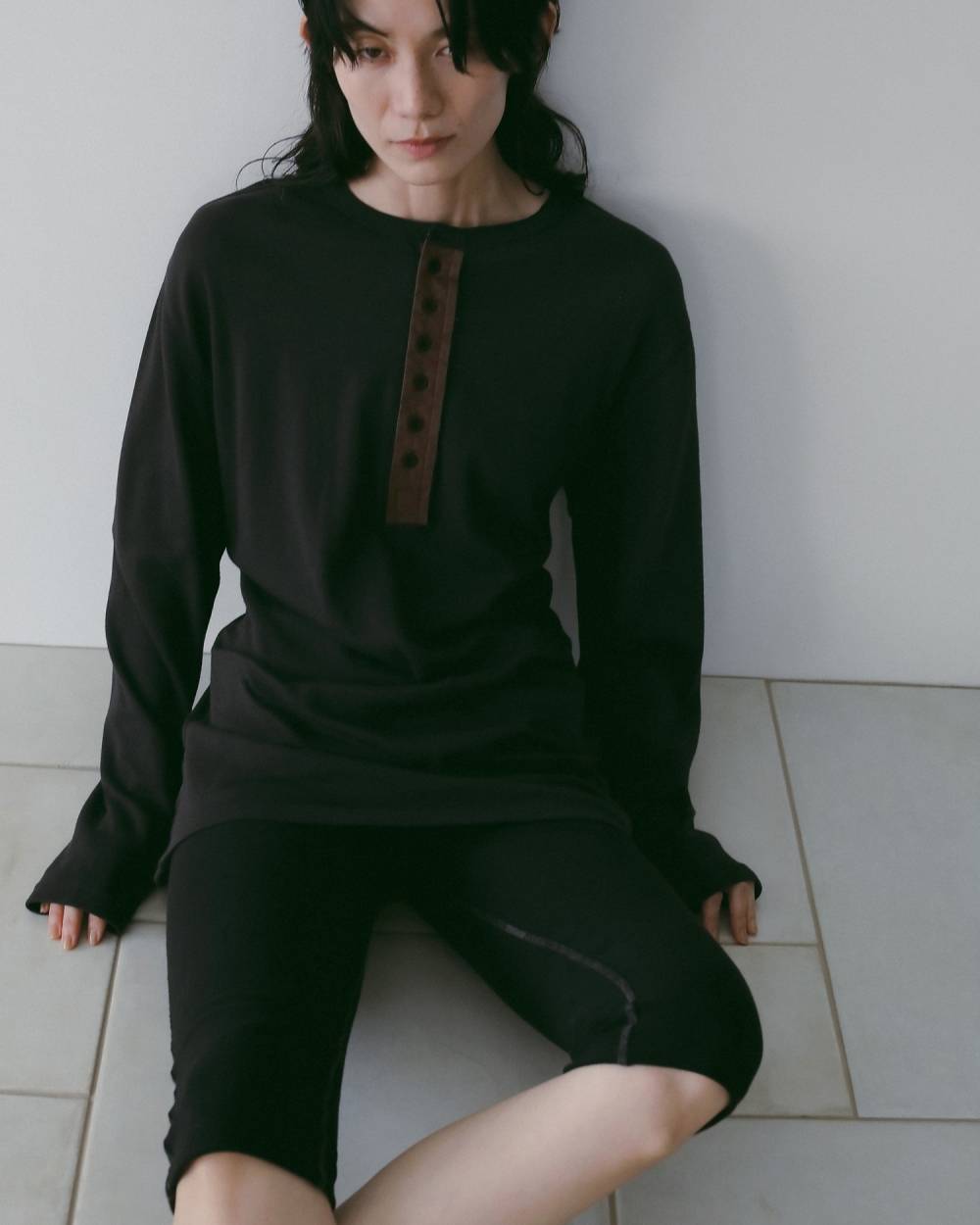 Thermal 2way Tops Thermal 2way Tops(サーマル 2way トップス,62610616,トップス,サーマル素材,ヘンリートップス,ànuke,アンヌーク,lifes,ライフズ,26ss